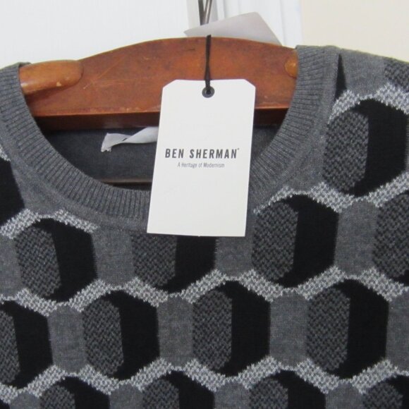 NWT Ben Sherman Men's Sweater Cotton - Picture 3 of 16